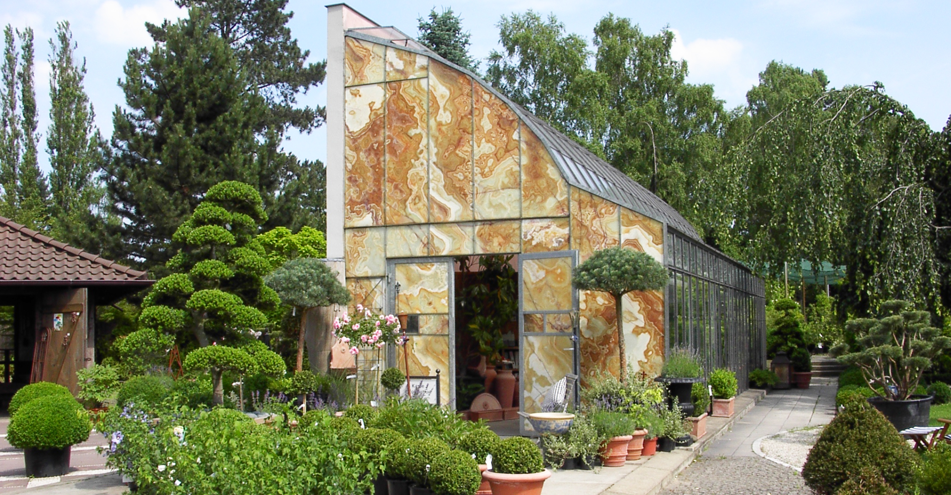 Anlehngewächshaus