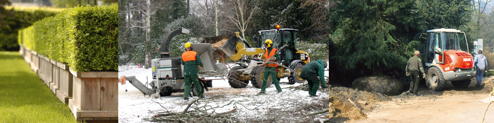 Das eingespielte Team von Göllner Garten- und Landschaftsbau